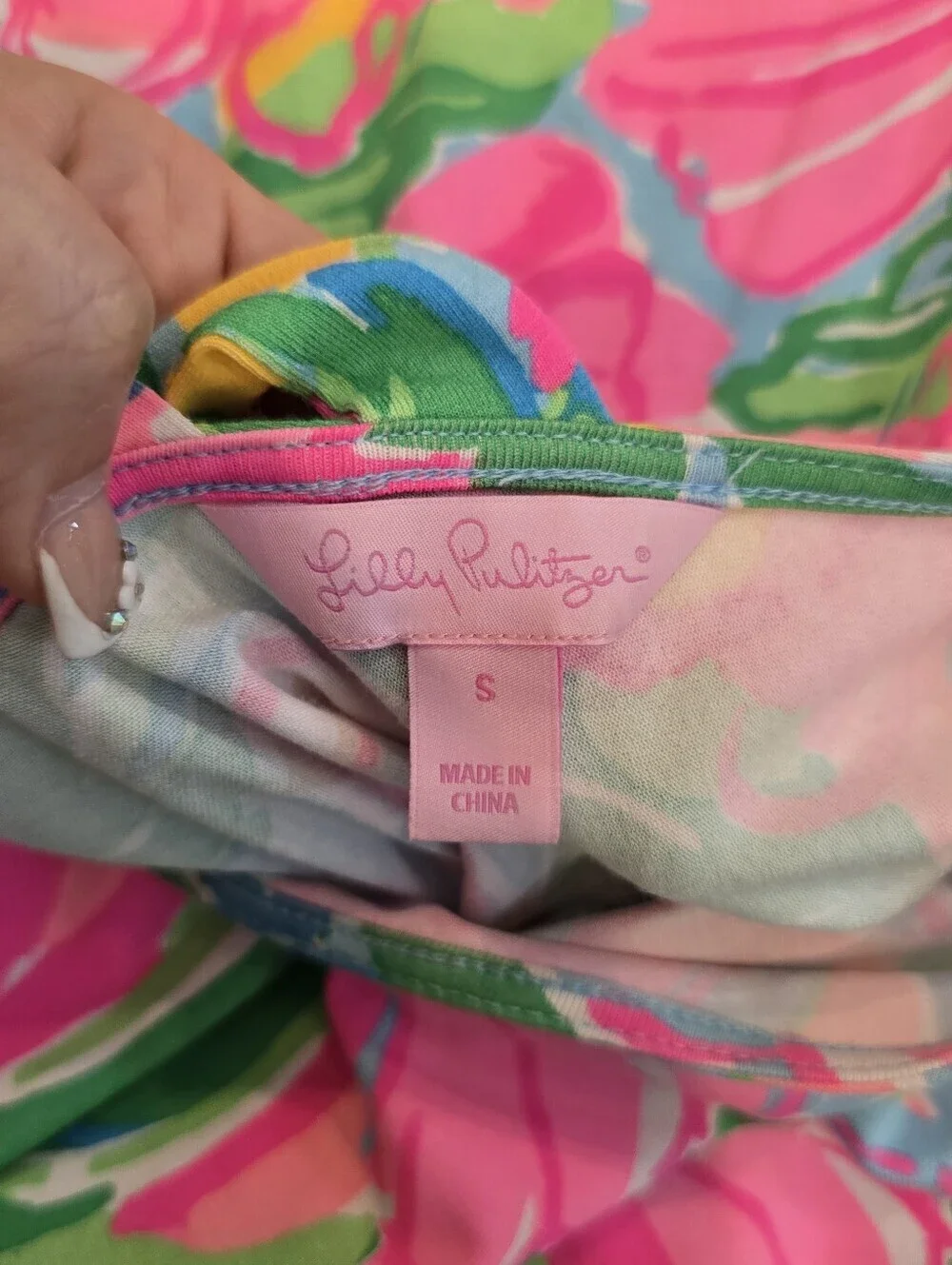 Lilly Pulitzer Ophelia Swing Dress Size Sm Elephant Monkey Lion Green Blue Pink